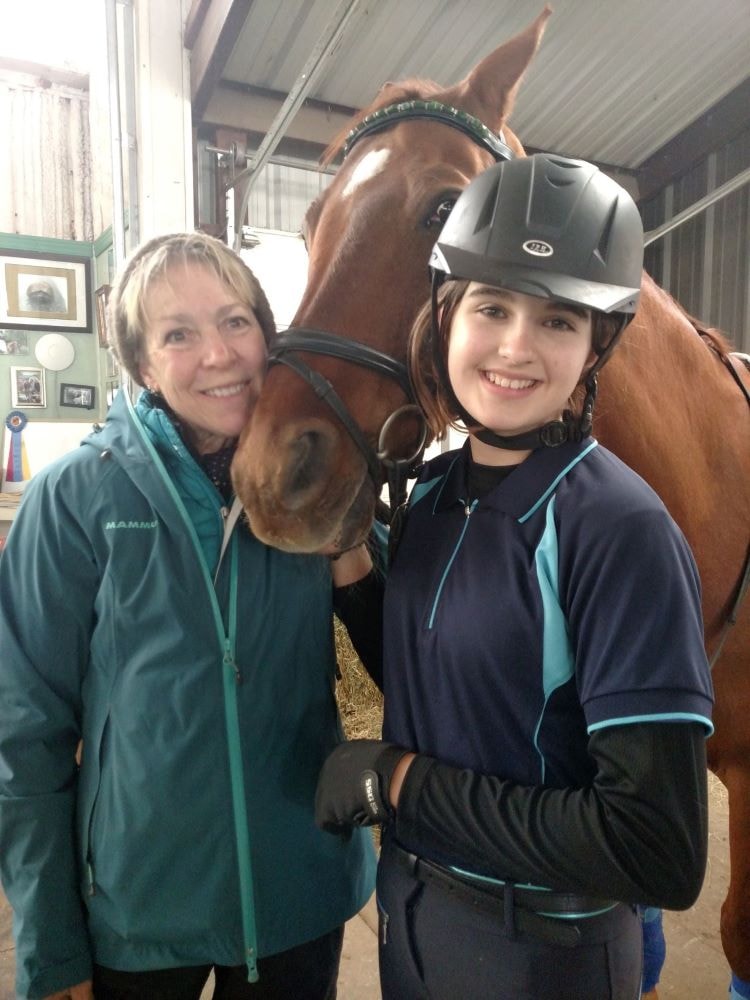 Chloe and Robin Hessel